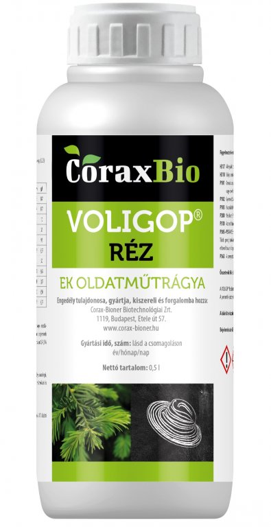 CoraxBio Voligop Réz 0.5l